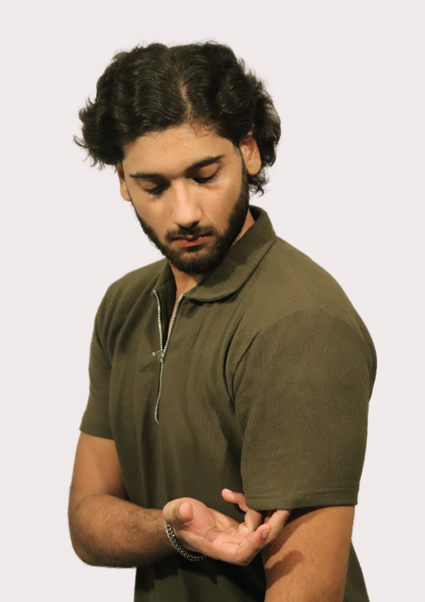 ZipFlow Polo | Olive Green